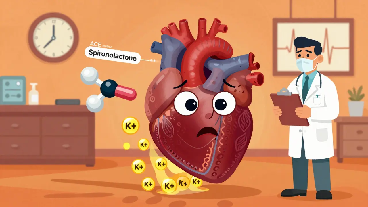 ACE Inhibitors with Spironolactone: Understanding the Hyperkalemia Risk