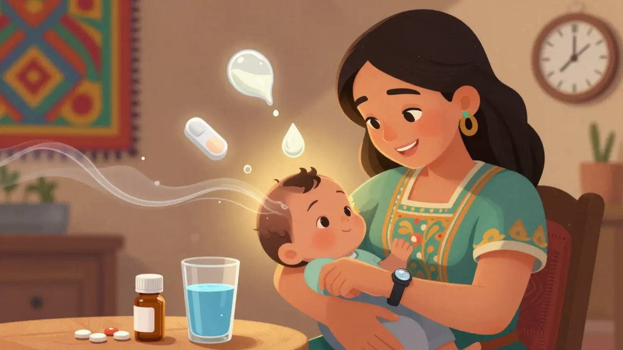 Breastfeeding Medication Timing: How to Minimize Infant Drug Exposure