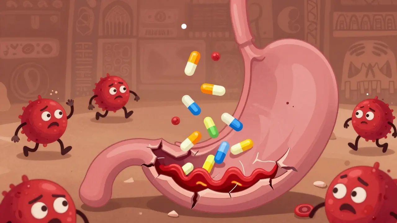 NSAIDs and Peptic Ulcer Disease: Understanding the Risk of Gastrointestinal Bleeding